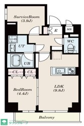 Ｓ－ＲＥＳＩＤＥＮＣＥ錦糸町Ｓｏｕｔｈの物件間取画像